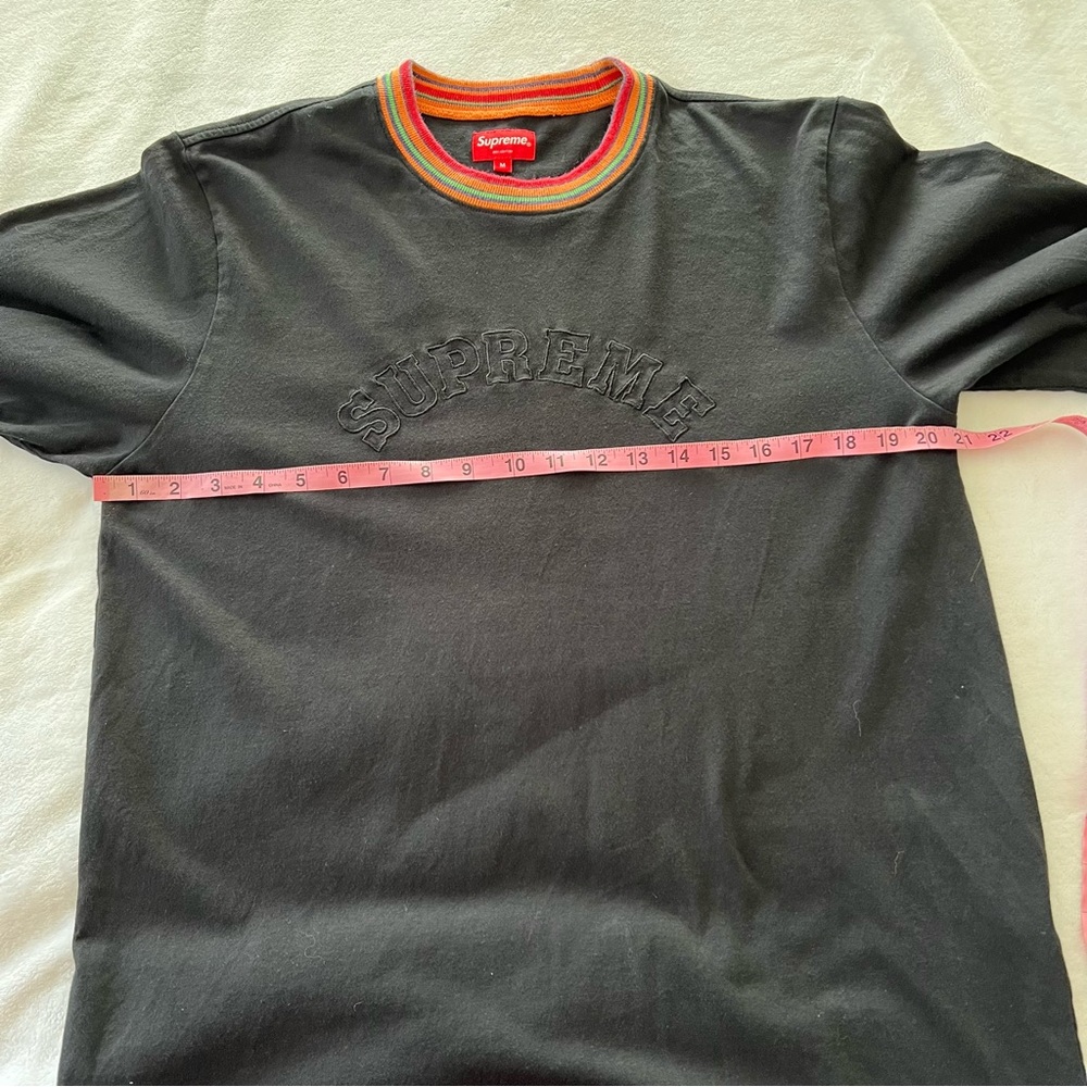 Supreme Multicolor Striped Rib L/S Top - Picture 9 of 10